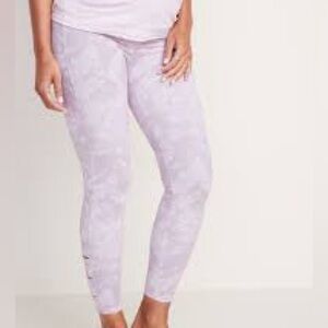 Maternity High-Waisted Yoga Leggings